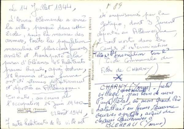 Charny Yonne Grande Rue – Bild 2
