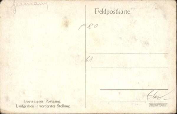Beuvraignes Laufgraben – Bild 2