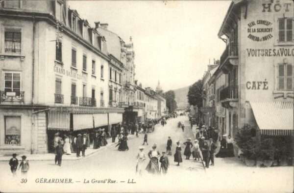Gerardmer Grande Rue Cafe