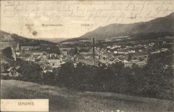 Senones Vosges Etival Moyenmoutier Celles