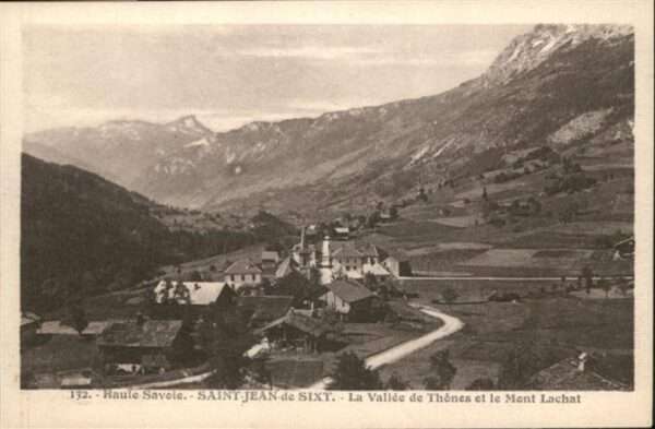 Saint-Jean-de-Sixt Vallee Thones Mont Lachat