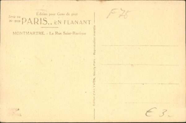Paris Rue Saint Rustique – Bild 2