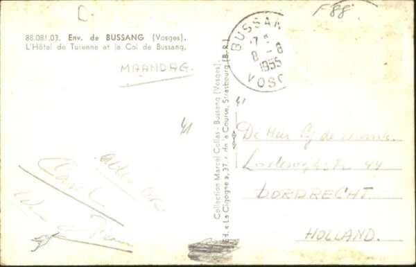 Bussang Hotel Turenne – Bild 2