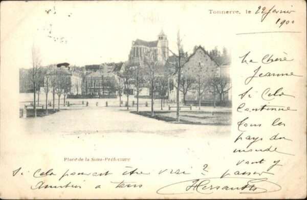Tonnerre Place Sous Prefecture