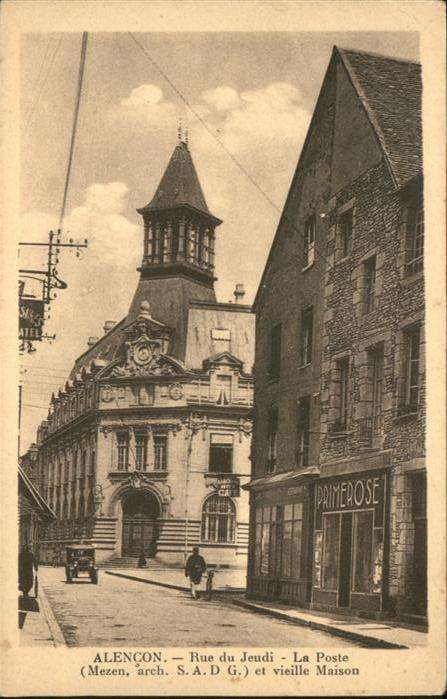 Alencon Rue du Jeudi Poste