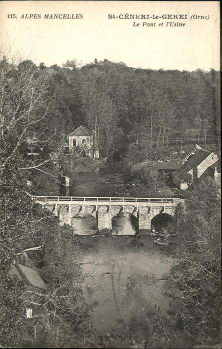 Saint-Ceneri-le-Gerei Pont Usine