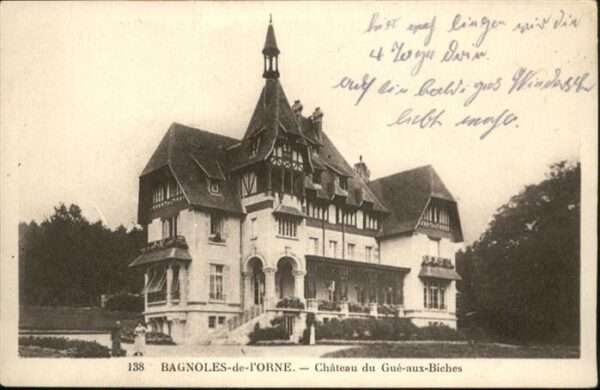 Bagnoles-de-l Orne Chateau du Gue aux Biches