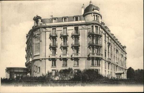 Biarritz Pyrenees Atlantiques Biarritz Hotel Regina Golf