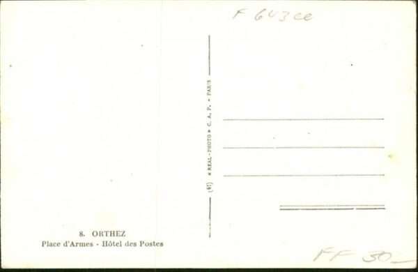 Orthez Place Armes Hotel Postes – Bild 2