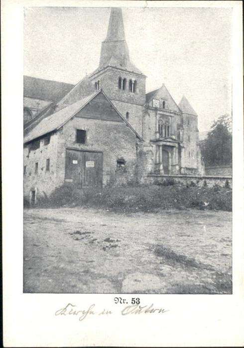 Autun Kirche Feldpostkarte