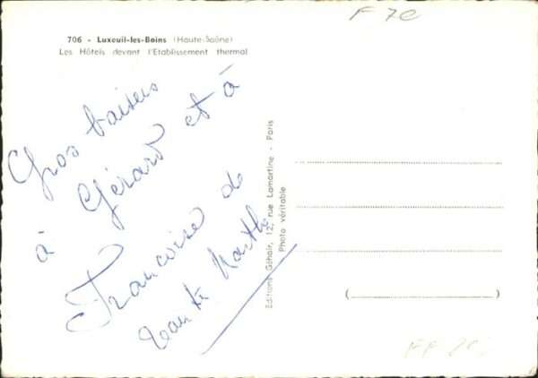 Luxeuil-les-Bains Hotel Des Bains – Bild 2