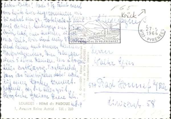 Lourdes Hautes Pyrenees Lourdes Hotel de Padoue – Bild 2