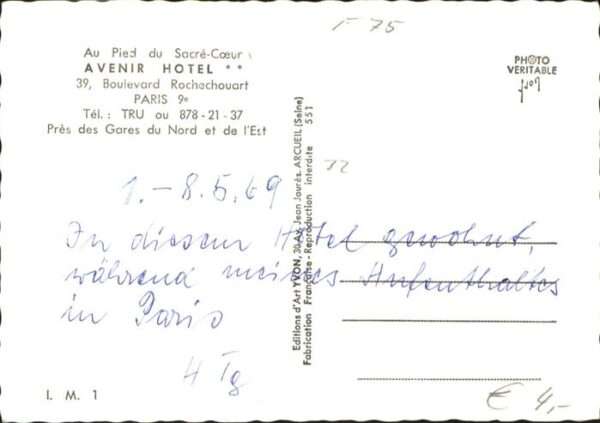 Paris Avenir Hotel – Bild 2