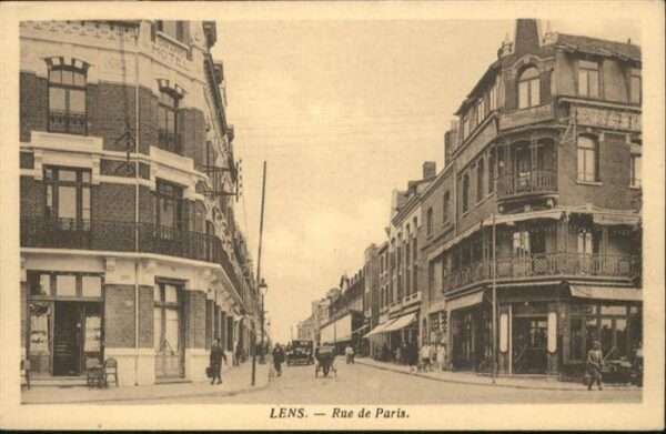 Lens Pas-de-Calais Lens Rue de Paris