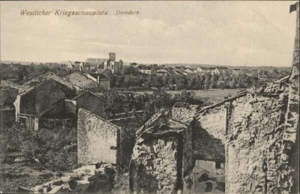Domevre-en-Haye Westlicher Kriegsschauplatz