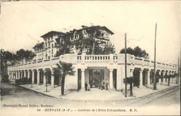 Hendaye Pyrenees Atlantiques Hotel Eskualduna