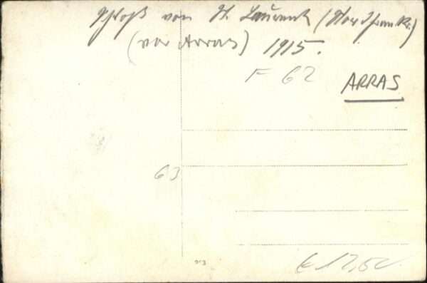 Arras Pas-de-Calais Arras [Handschriftlich] – Bild 2