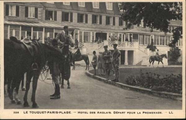 Le Touquet Hotel des Anglais Pferd