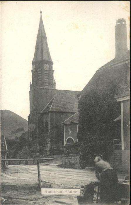Raon-sur-Plaine Kirche