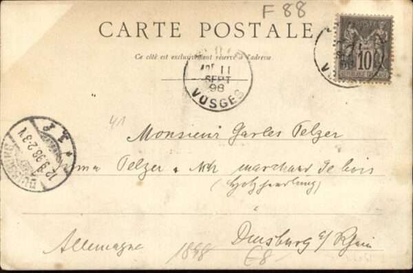 Saint-Die-des-Vosges  Cathedrale Tombeau Jules Ferry – Bild 2