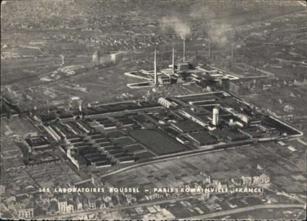 Paris Fliegeraufnahme Les Laboratoires