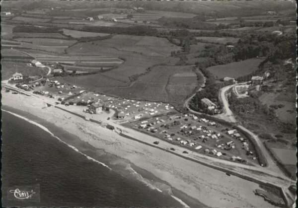 Saint-Jean-de-Luz Fliegeraufnahme Camping Erromardie
