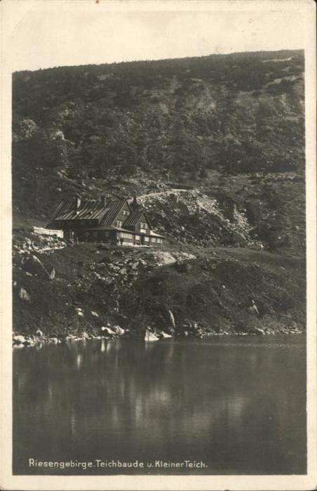 Saalberg [Stempelabschlag] Riesengebirge Teichba