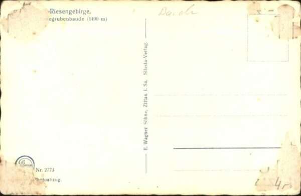 Schneegrubenbaude Riesengebirge – Bild 2