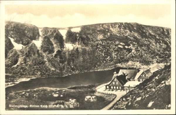 Brockenberg [Stempelabschlag] Riesengebirge Kleiner