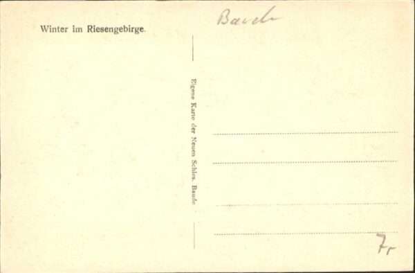 Schlesische Baude Winter – Bild 2