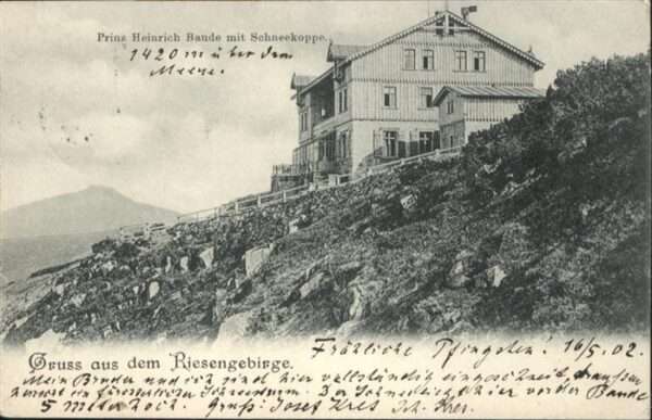 Prinz-Heinrich-Baude Schneekoppe Riesengebirge