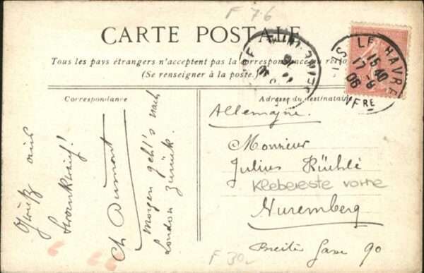Le Havre Bassin Roi Schiff – Bild 2