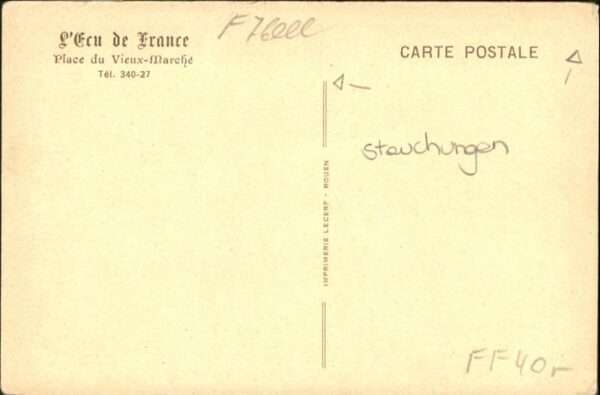Rouen Auberge de France – Bild 2