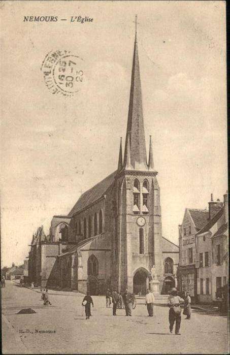 Nemours Seine-et-Marne Eglise
