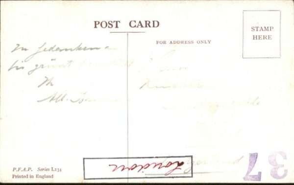 London [Handschriftlich] St Mary le Strand Kut – Bild 2