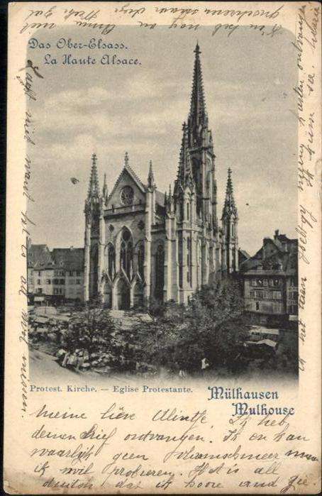 Mulhouse Muehlhausen Kirche