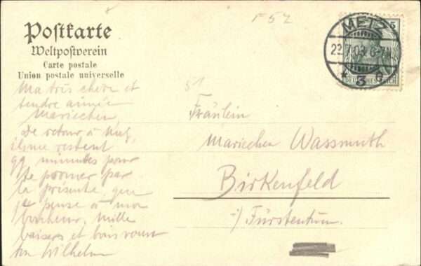 Metz  57 Moselle Monument Marechal Ney – Bild 2