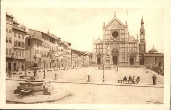 Firenze Florenz Piazza S Croce