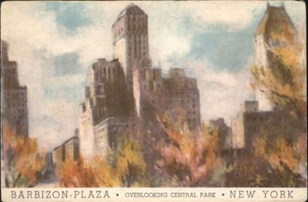 New York City Barbizon Plaza Central Park