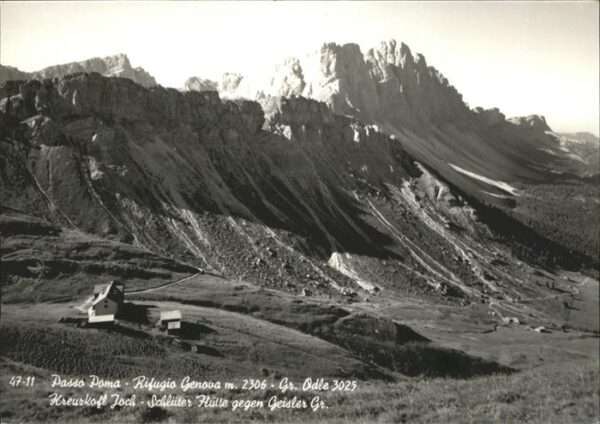 Genova Genua Liguria Passo Poma Schlüter Hütte