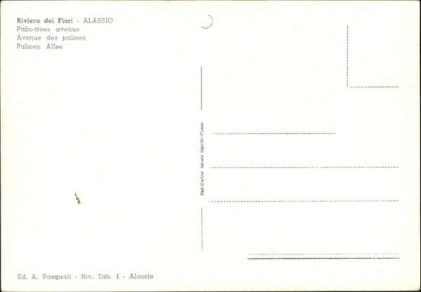 ALASSIO Savona Liguria IT Palmen – Bild 2