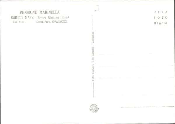 Gabicce Mare Pension Marinella Schiff – Bild 2