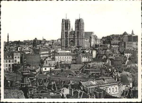 Bruessel Bruxelles Eglise Sainte Gudule