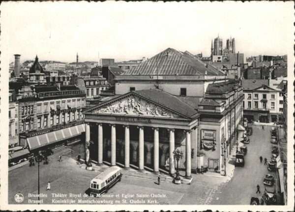 Bruessel Bruxelles Eglise Sainte Gudule
