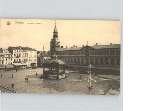 Ostende Oostende Place Armes