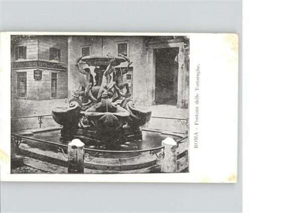 Rom Roma Fontana Tartarughe