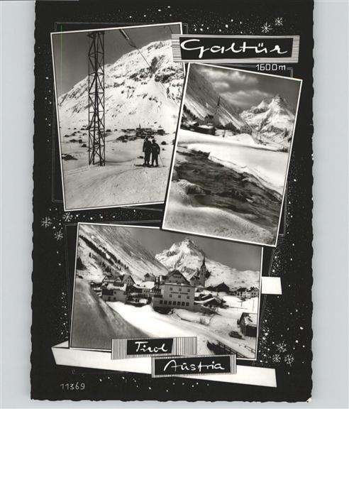 Galtuer Tirol Winter Skilift