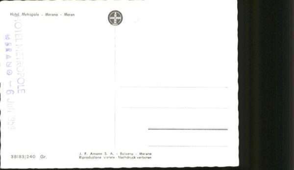 Merano Meran Hotel Metropole – Bild 2