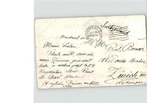 Montreal Quebec Grand Trunk Boating Club House Point St – Bild 2