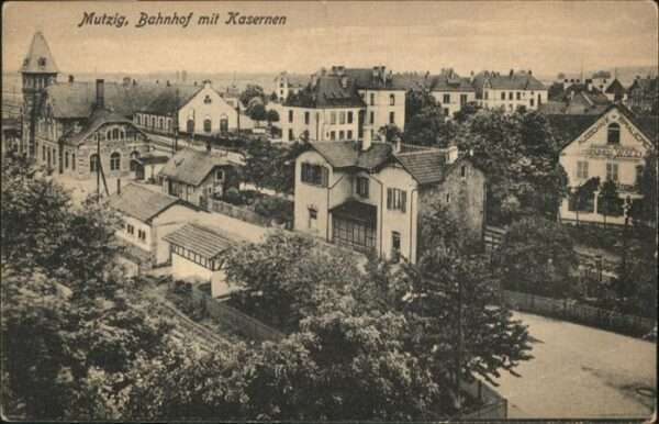 Mutzig Bahnhof Kasernen